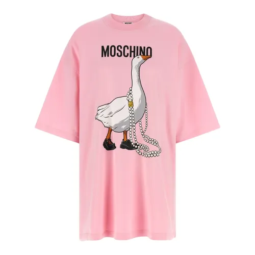 Moschino - Tops > T-Shirts - Pink - Moschino - Modalova