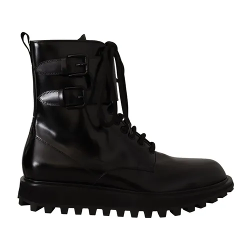 Shoes > Boots > Lace-up Boots - - Dolce & Gabbana - Modalova