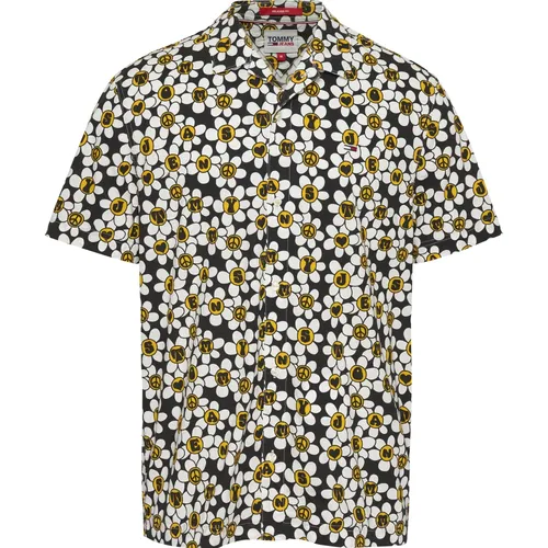 Shirts > Short Sleeve Shirts - - Tommy Jeans - Modalova