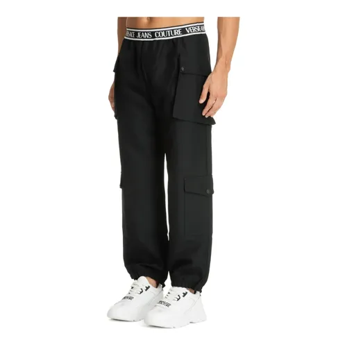 Trousers > Straight Trousers - - Versace Jeans Couture - Modalova