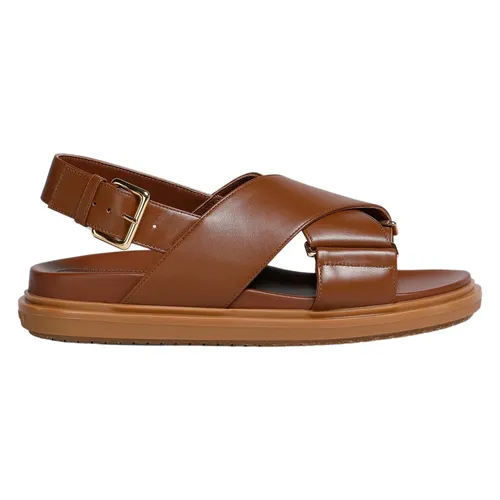 Shoes > Sandals > Flat Sandals - - Marni - Modalova