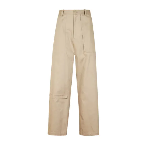 Trousers > Straight Trousers - - Yohji Yamamoto - Modalova