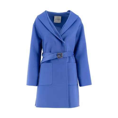 Coats > Belted Coats - - Ermanno Scervino - Modalova