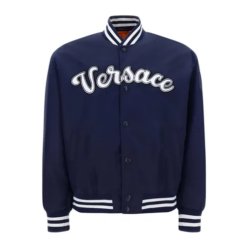 Jackets > Bomber Jackets - - Versace - Modalova