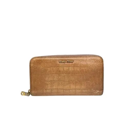 Pre-owned > Pre-owned Accessories > Pre-owned Wallets - - Miu Miu Pre-owned - Modalova