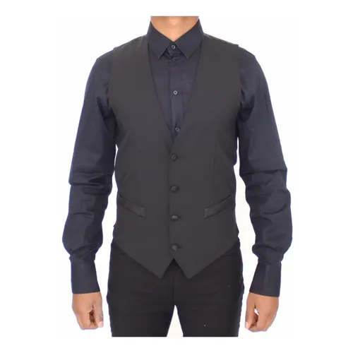 Suits > Suit Vests - - Dolce & Gabbana - Modalova