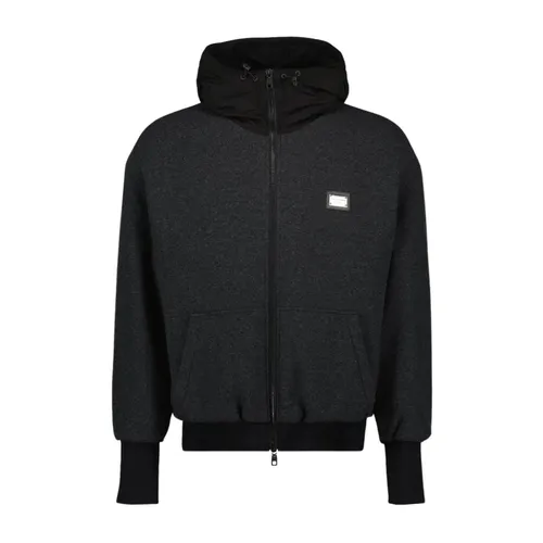 Sweatshirts & Hoodies > Zip-throughs - - Dolce & Gabbana - Modalova
