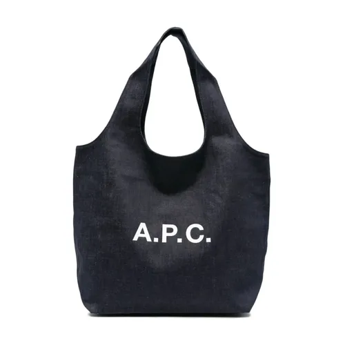 A.p.c. - Bags > Tote Bags - Blue - A.p.c. - Modalova