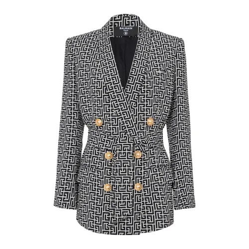 Jackets > Blazers - - Balmain - Modalova