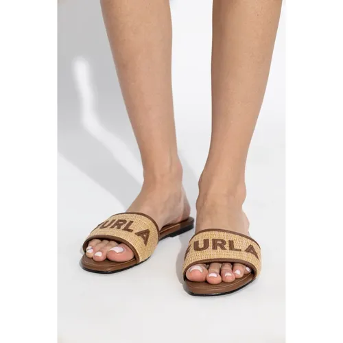 Shoes > Flip Flops & Sliders > Sliders - - Furla - Modalova
