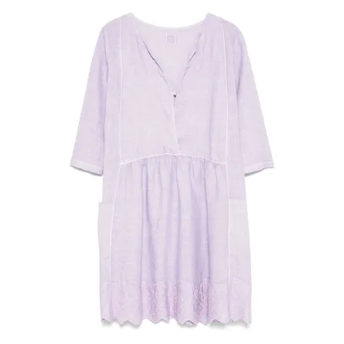 Dresses > Day Dresses > Midi Dresses - - 120% Lino - Modalova
