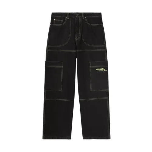Jeans > Wide Jeans - - Off White - Modalova