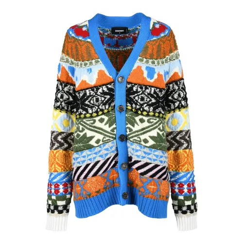 Knitwear > Cardigans - - Dsquared2 - Modalova