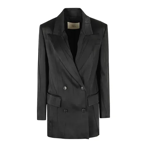 Tela - Jackets > Blazers - Black - Tela - Modalova
