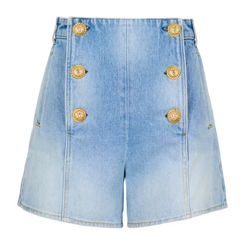 Shorts > Denim Shorts - - Balmain - Modalova