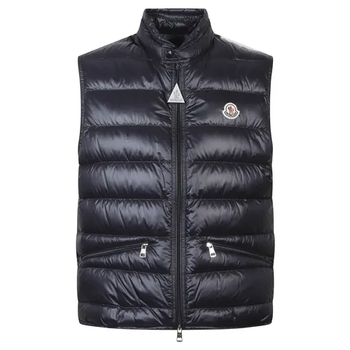 Moncler - Jackets > Vests - Blue - Moncler - Modalova