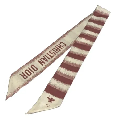 Pre-owned > Pre-owned Accessories > Pre-owned Scarves - - Dior Vintage - Modalova