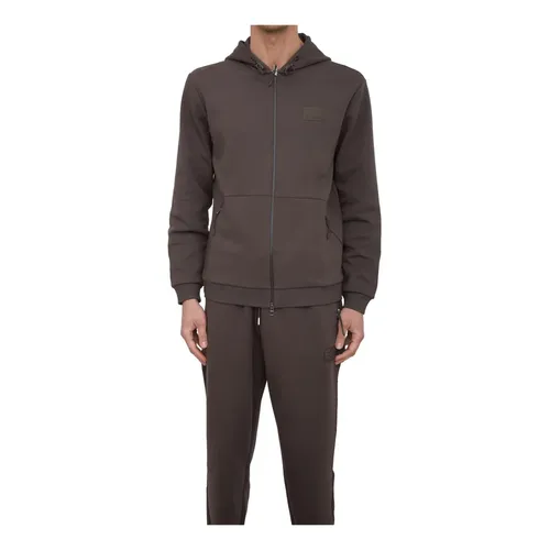 Sweatshirts & Hoodies > Zip-throughs - - Emporio Armani EA7 - Modalova