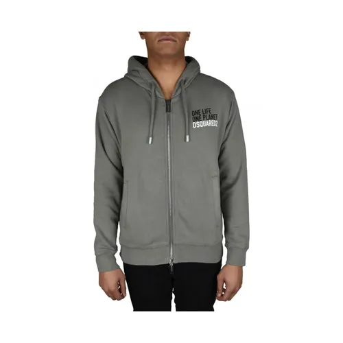 Sweatshirts & Hoodies > Zip-throughs - - Dsquared2 - Modalova