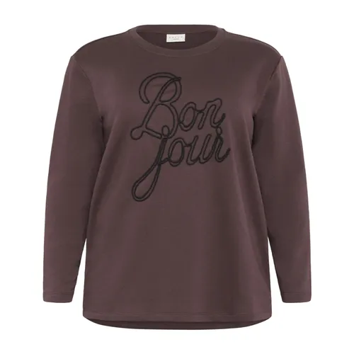 Tops > Long Sleeve Tops - - Kaffe Curve - Modalova