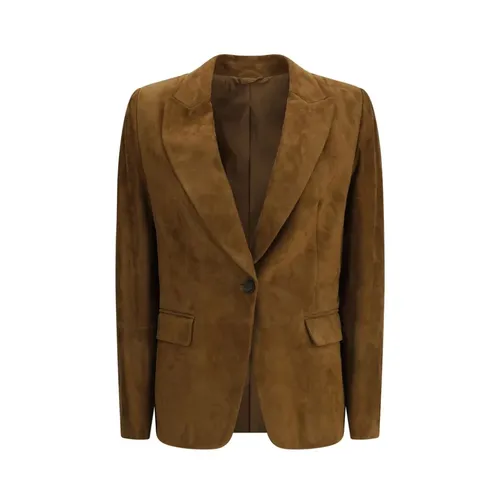 Jackets > Blazers - - Brunello Cucinelli - Modalova