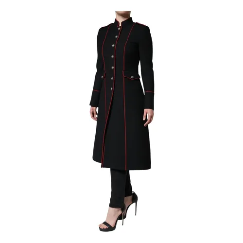 Coats > Single-Breasted Coats - - Dolce & Gabbana - Modalova