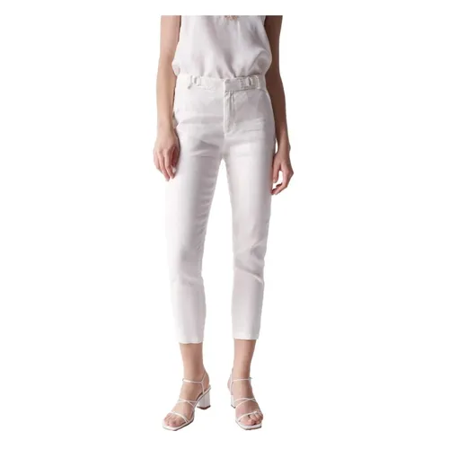 Trousers > Cropped Trousers - - Salsa - Modalova