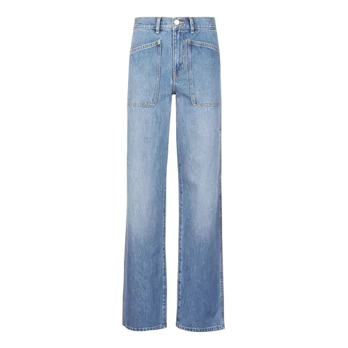 Jeans > Wide Jeans - - Tory Burch - Modalova