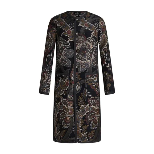 Coats > Single-Breasted Coats - - Etro - Modalova