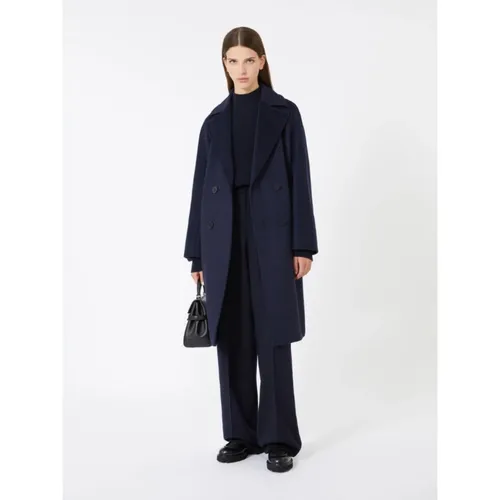Coats > Double-Breasted Coats - - Max Mara Studio - Modalova