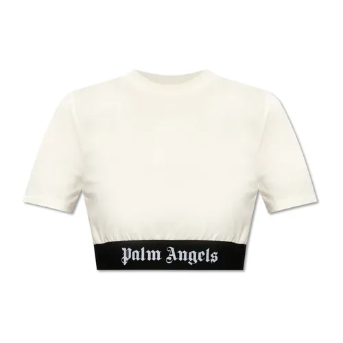 Tops > T-Shirts - - Palm Angels - Modalova
