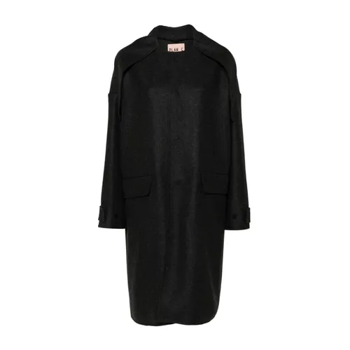 Coats > Single-Breasted Coats - - Plan C - Modalova