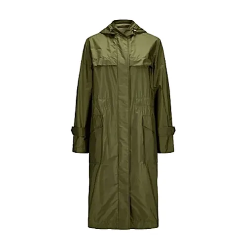 Moncler - Coats > Parkas - Green - Moncler - Modalova