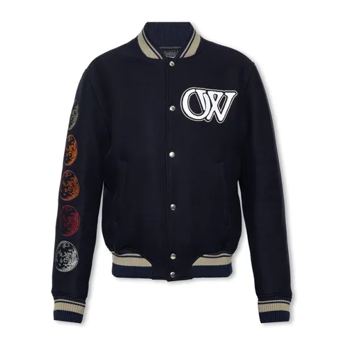 Jackets > Bomber Jackets - - Off White - Modalova
