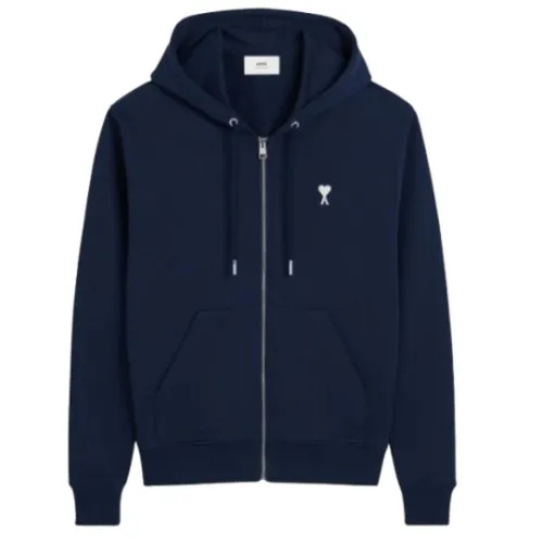 Sweatshirts & Hoodies > Zip-throughs - - Ami Paris - Modalova