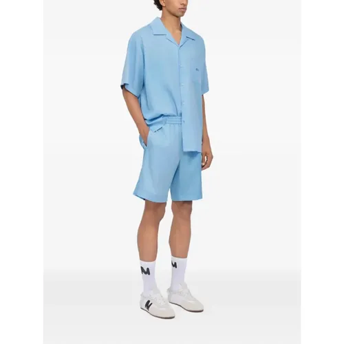 Shirts > Short Sleeve Shirts - - Msgm - Modalova