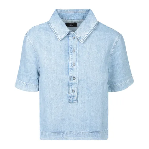 Tops > Polo Shirts - - 7 For All Mankind - Modalova