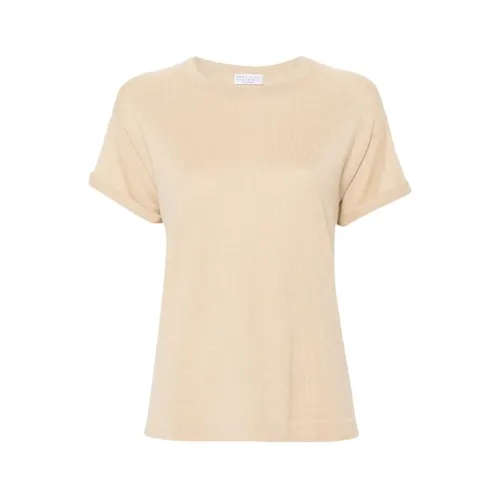 Tops > T-Shirts - - Brunello Cucinelli - Modalova