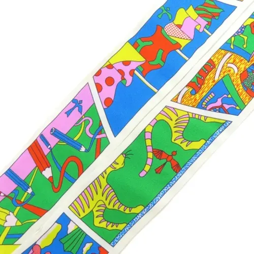 Pre-owned > Pre-owned Accessories > Pre-owned Scarves - - Hermès Vintage - Modalova