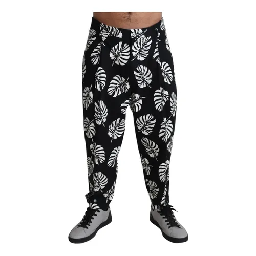 Trousers > Wide Trousers - - Dolce & Gabbana - Modalova