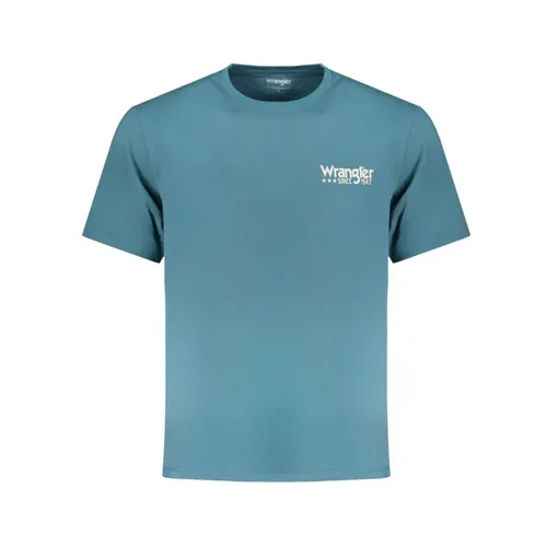 Wrangler - Tops > T-Shirts - Blue - Wrangler - Modalova