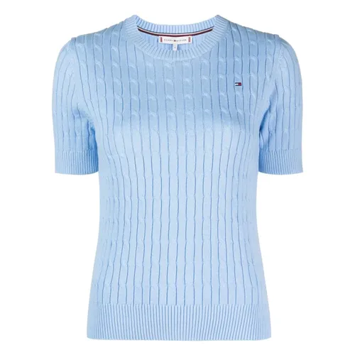 Knitwear > Round-neck Knitwear - - Tommy Hilfiger - Modalova