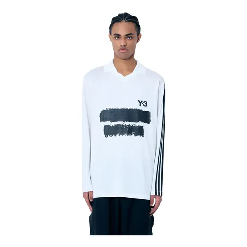 Y-3 - Tops > Polo Shirts - White - Y-3 - Modalova