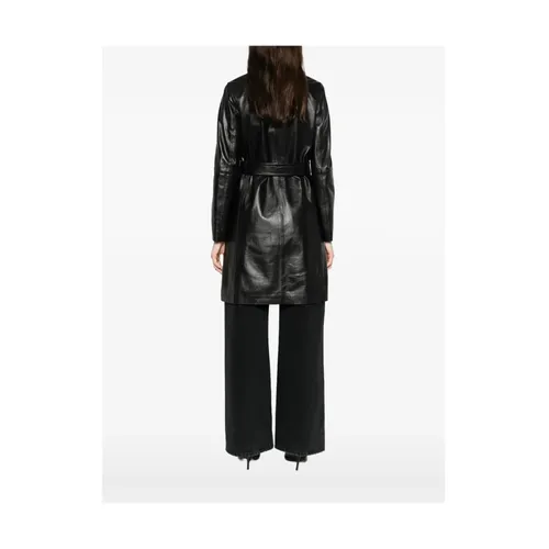 Coats > Belted Coats - - Max Mara Studio - Modalova