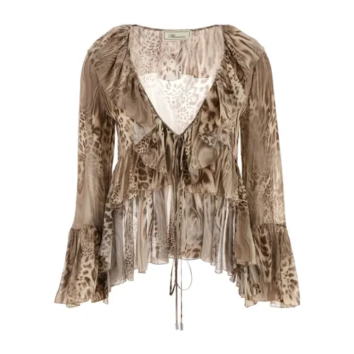 Blouses & Shirts > Blouses - - Blumarine - Modalova