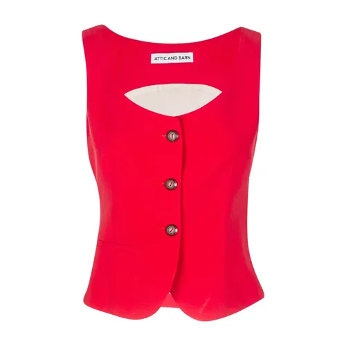Tops > Sleeveless Tops - - Attic and Barn - Modalova