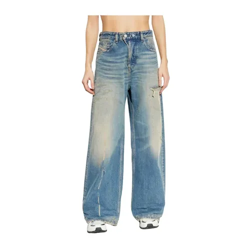 Jeans > Wide Jeans - - Diesel - Modalova