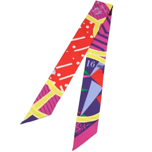 Pre-owned > Pre-owned Accessories > Pre-owned Scarves - - Hermès Vintage - Modalova