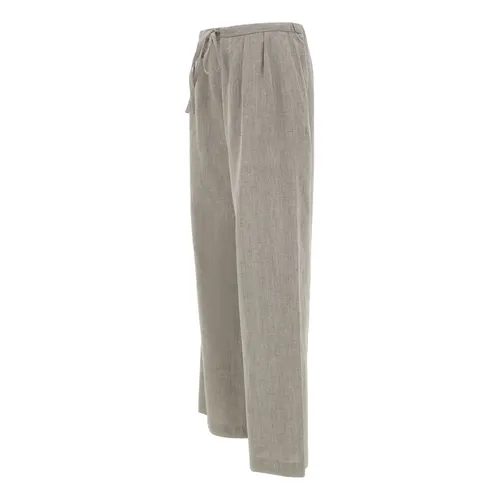 Trousers > Wide Trousers - - Loulou Studio - Modalova