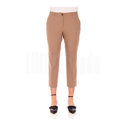 Trousers > Cropped Trousers - - Via Masini 80 - Modalova